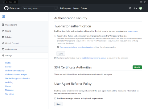 Github Enterprise Server First Setup